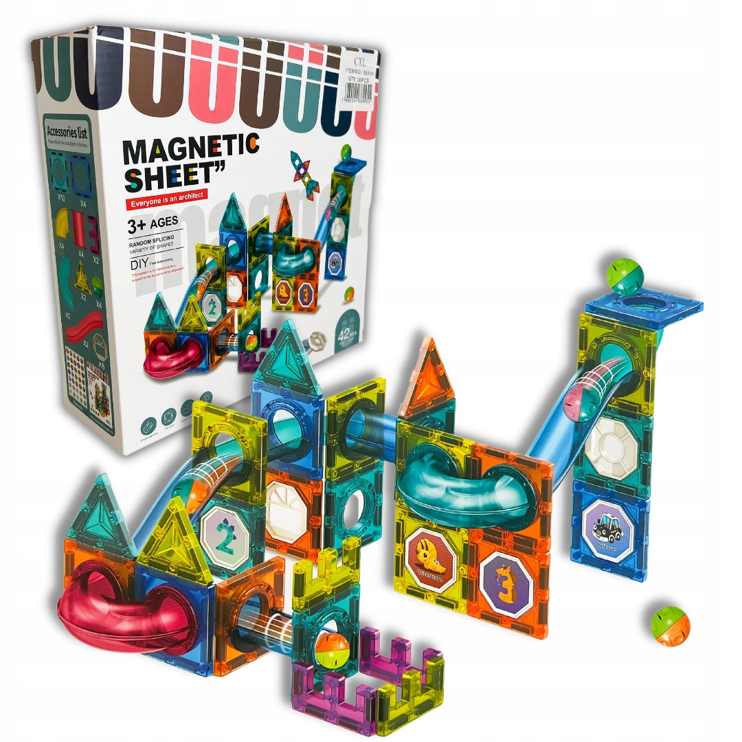 Magnetischer Konstruktor Magnetfolie, 49 d. 
