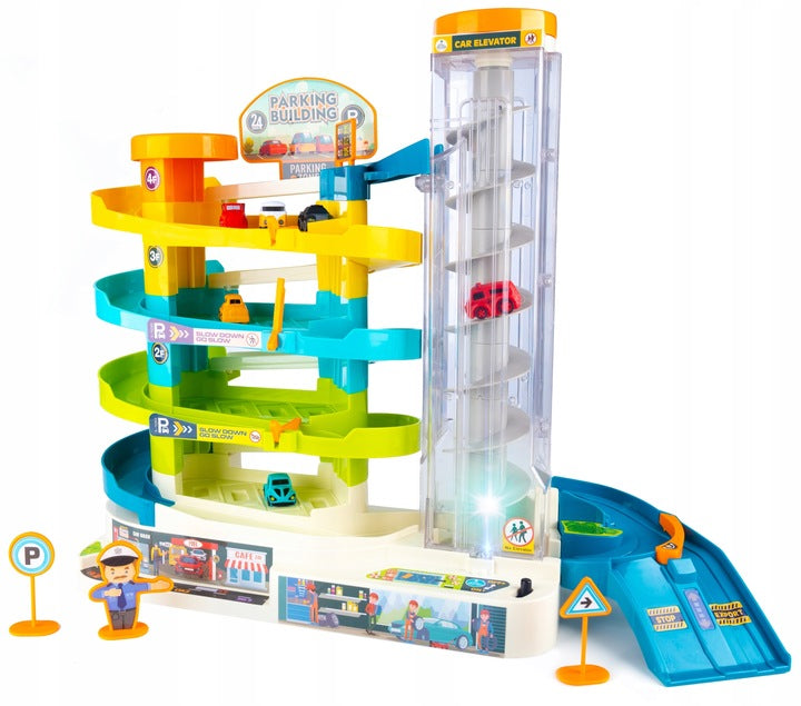 Spielzeugautobahn MalPlay Caterpillars 