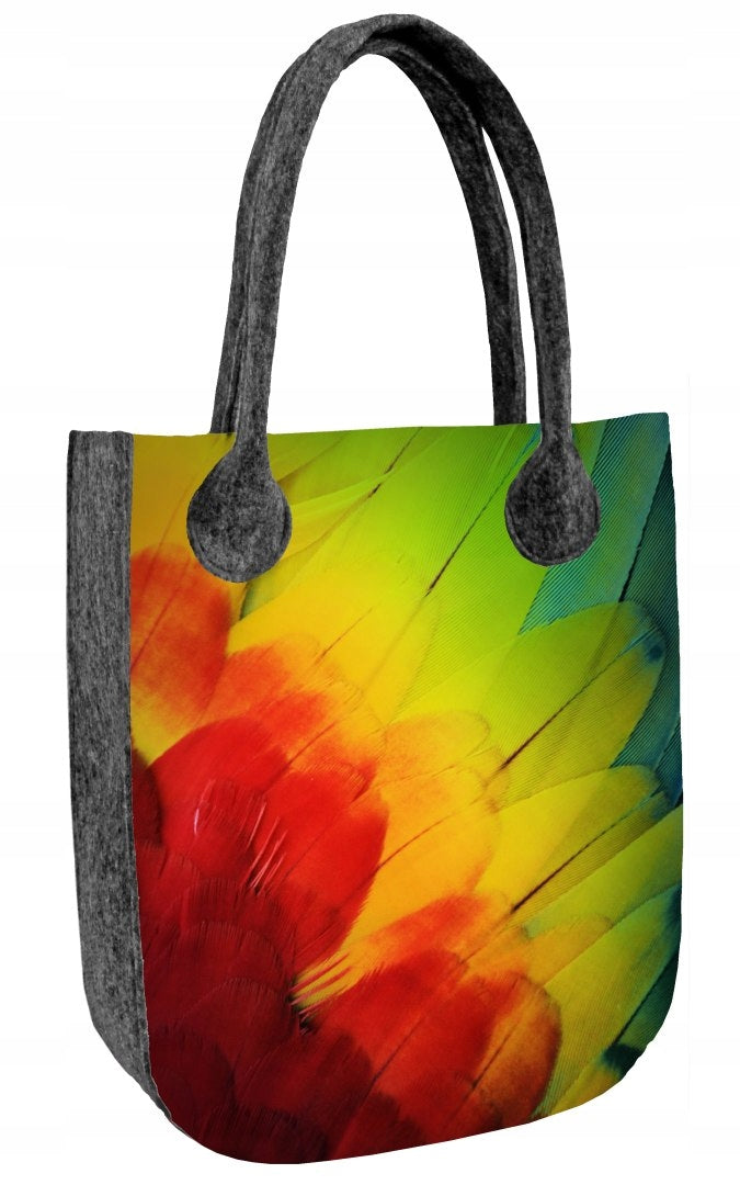 Öko-Filz-Handtasche City Parrot 