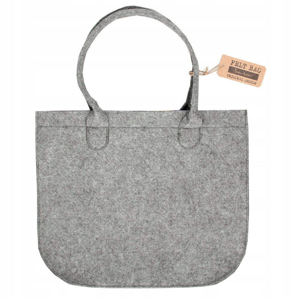 Öko-Filz-Handtasche Lady Polka 