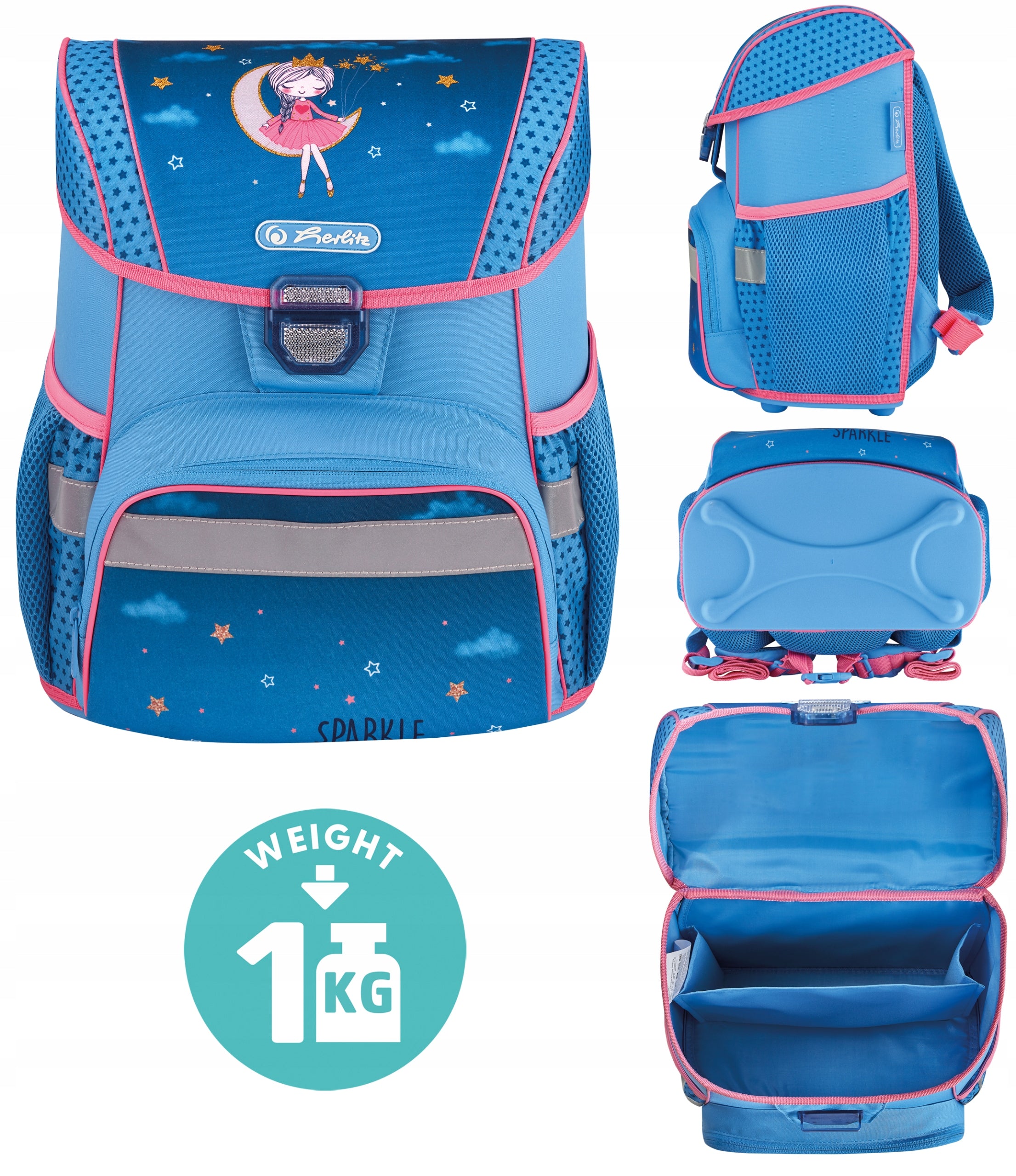 Herlitz Schulranzen LOOP PLUS / Moon Lady 