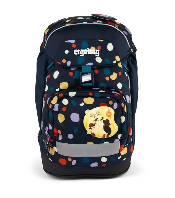 TORNISTER school backpack for girls Mosaic Stone Bear ERGOBAG Brand Ergobag