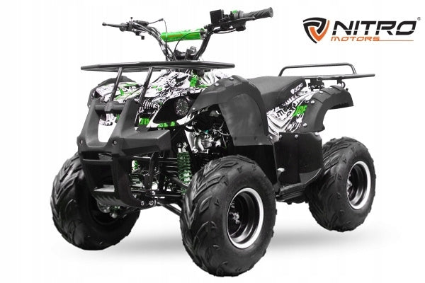 TORONTO 125CC WHEELS 8 GRAFITTI 3 GEARS yellow graffiti Brand Nitro Motors