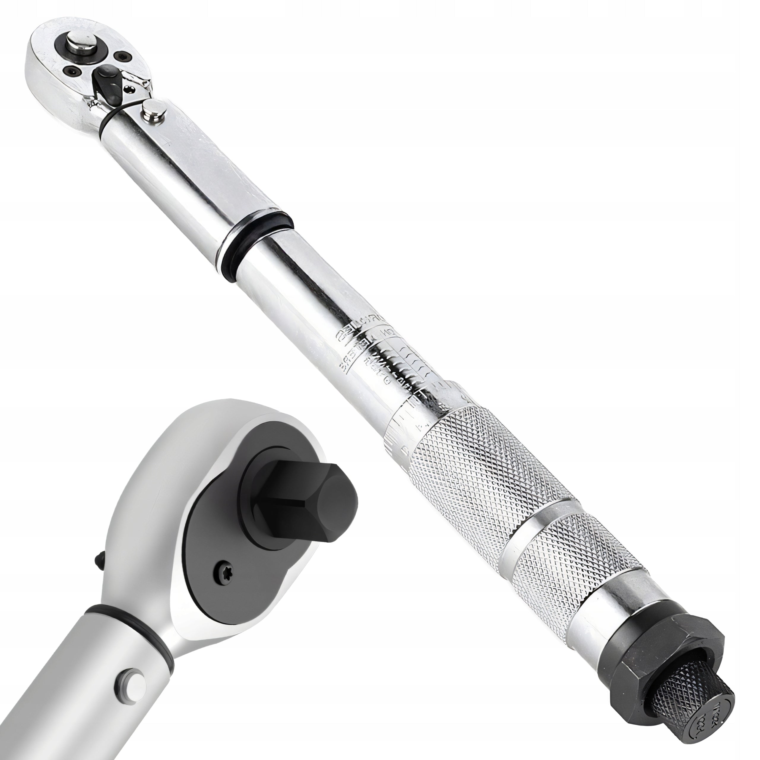 TORQUE WRENCH 1/2 28-210Nm + 3 CAPS 17,19,21 mm +- 4% + SUITCASE Product weight with unit packaging 2 kg