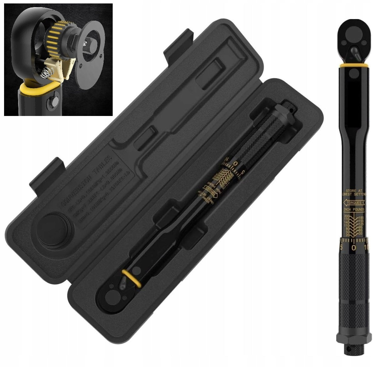 TORQUE WRENCH 1/2 28-210Nm for Wheels with Lock Packaging status original