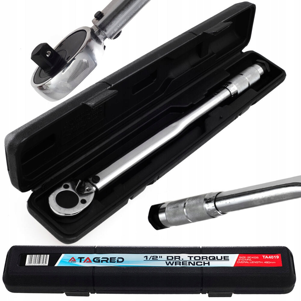 TORQUE WRENCH 1/2 42-210Nm FOR WHEELS 20 KG WITH LOCK,