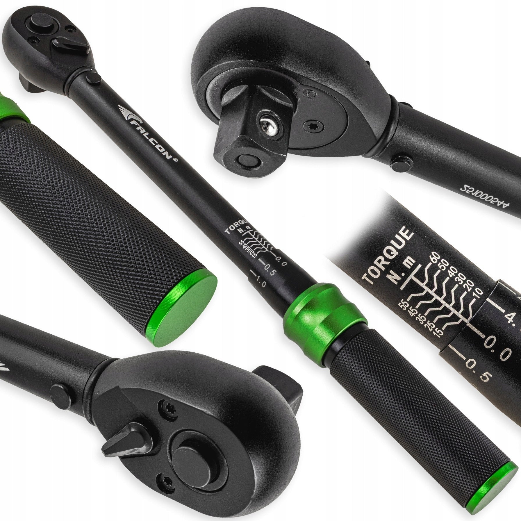 TORQUE WRENCH 1/2 WITH LOCK 10-60NM COMPLIANCE WITH ISO 6789 CRV CASE