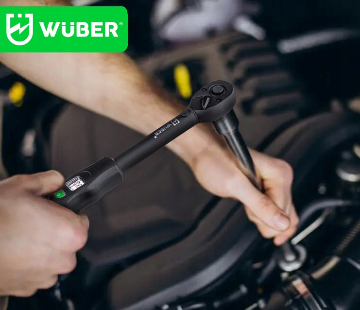 TORQUE WRENCH 1/2" WITH LOCK 10-60NM COMPLIANCE WITH ISO 6789 STANDARDS SUITCASE Manufacturer code W46007 KLUCZ DYNAMOMETRYCZNY WUBER