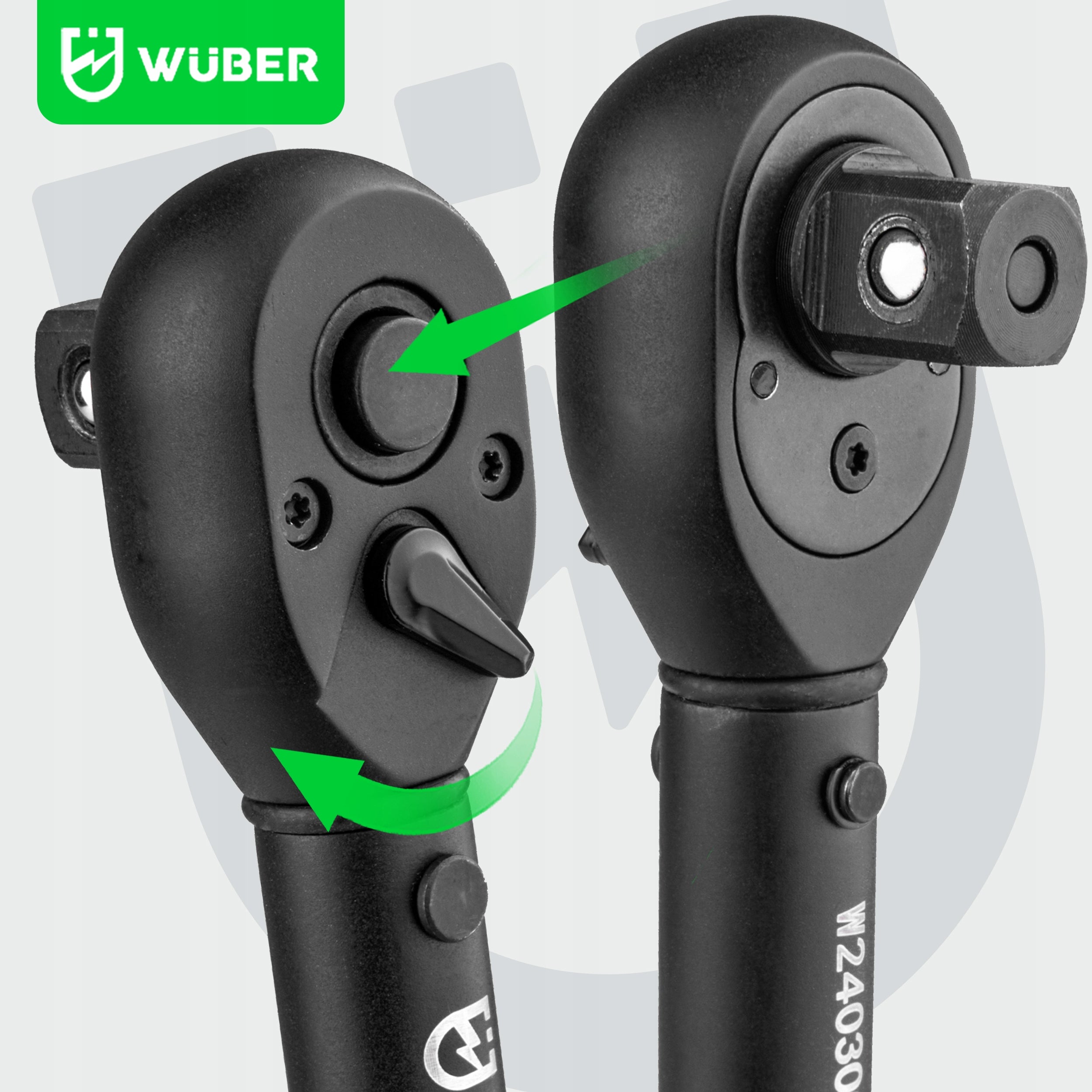 TORQUE WRENCH 1/2" WITH LOCK 10-60NM COMPLIANCE WITH ISO 6789 STANDARDS SUITCASE Product weight with unit packaging 0.8 kg