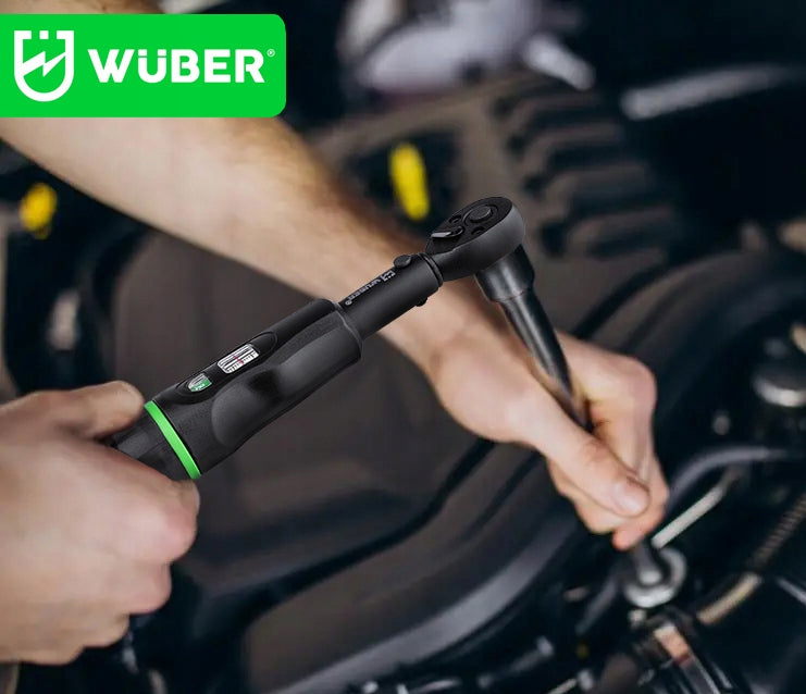 TORQUE WRENCH 1/4" WITH LOCK 1-25NM COMPLIANCE WITH ISO 6789 Manufacturer code W46003 KLUCZ DYNAMOMETRYCZNY WUBER