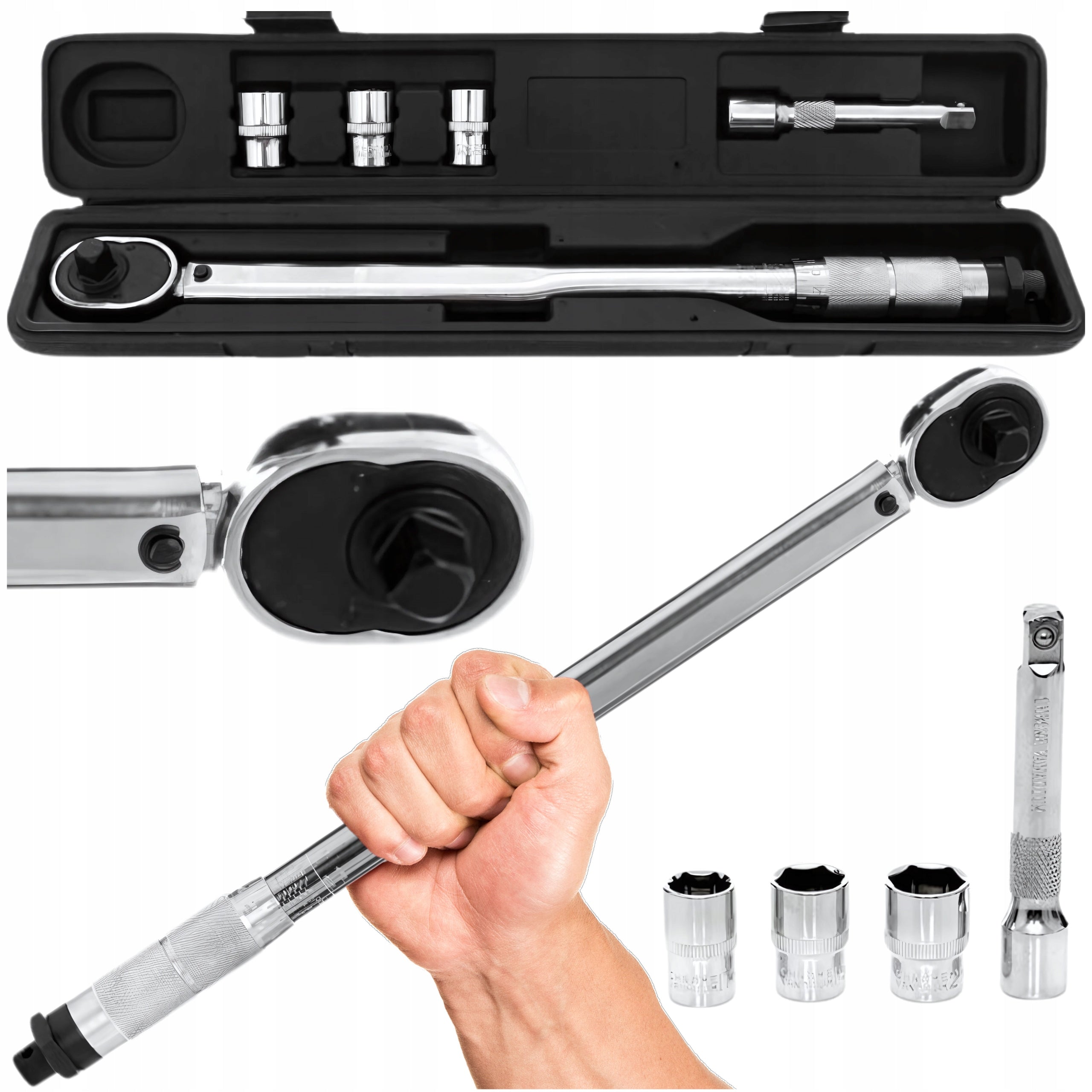 TORQUE WRENCH 17/19/21 1/2 28-210Nm FOR WHEELS
