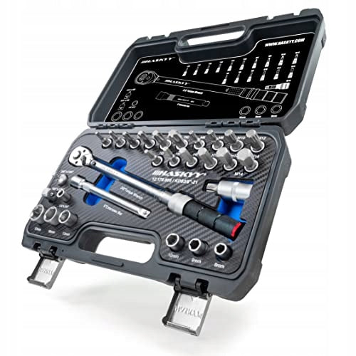 TORQUE WRENCH 3/8" 5 60 NM SET OF 27 MOTORCYCLE ACCESSORIES FOR HOME Manufacturer code Bez marki