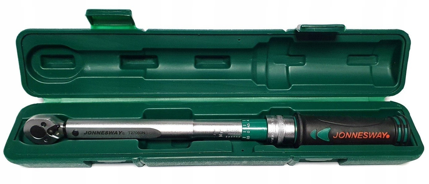 TORQUE WRENCH 4.5-30Nm 1/4' CERTIFICATE, JONNESWAY Packaging status original