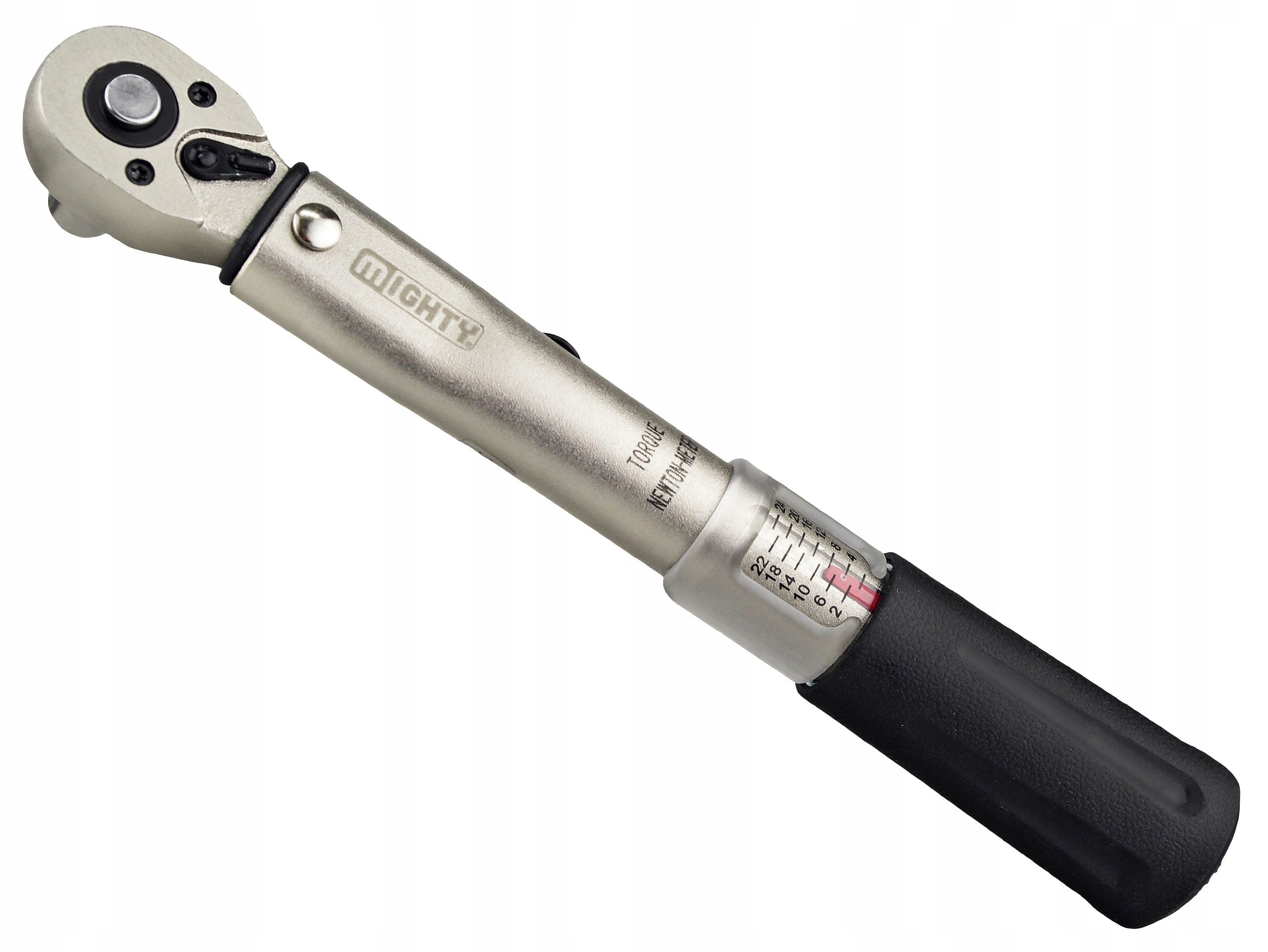 TORQUE WRENCH BICYCLE MIGHTY WITH ADJUSTABLE 2-24 Nm + CAP BITS Manufacturer code 880275