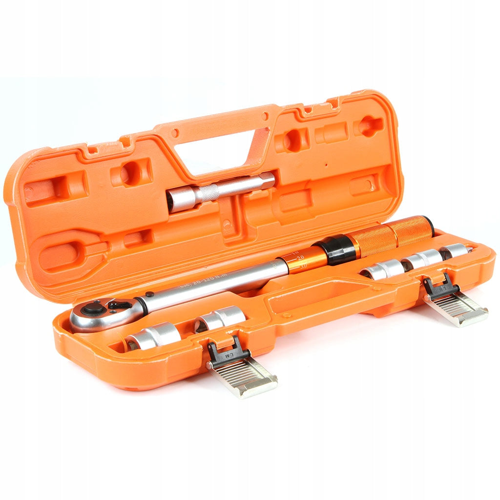 TORQUE WRENCH BIT SET 1/2" 120Nm 17-24mm BJC Brand BJC