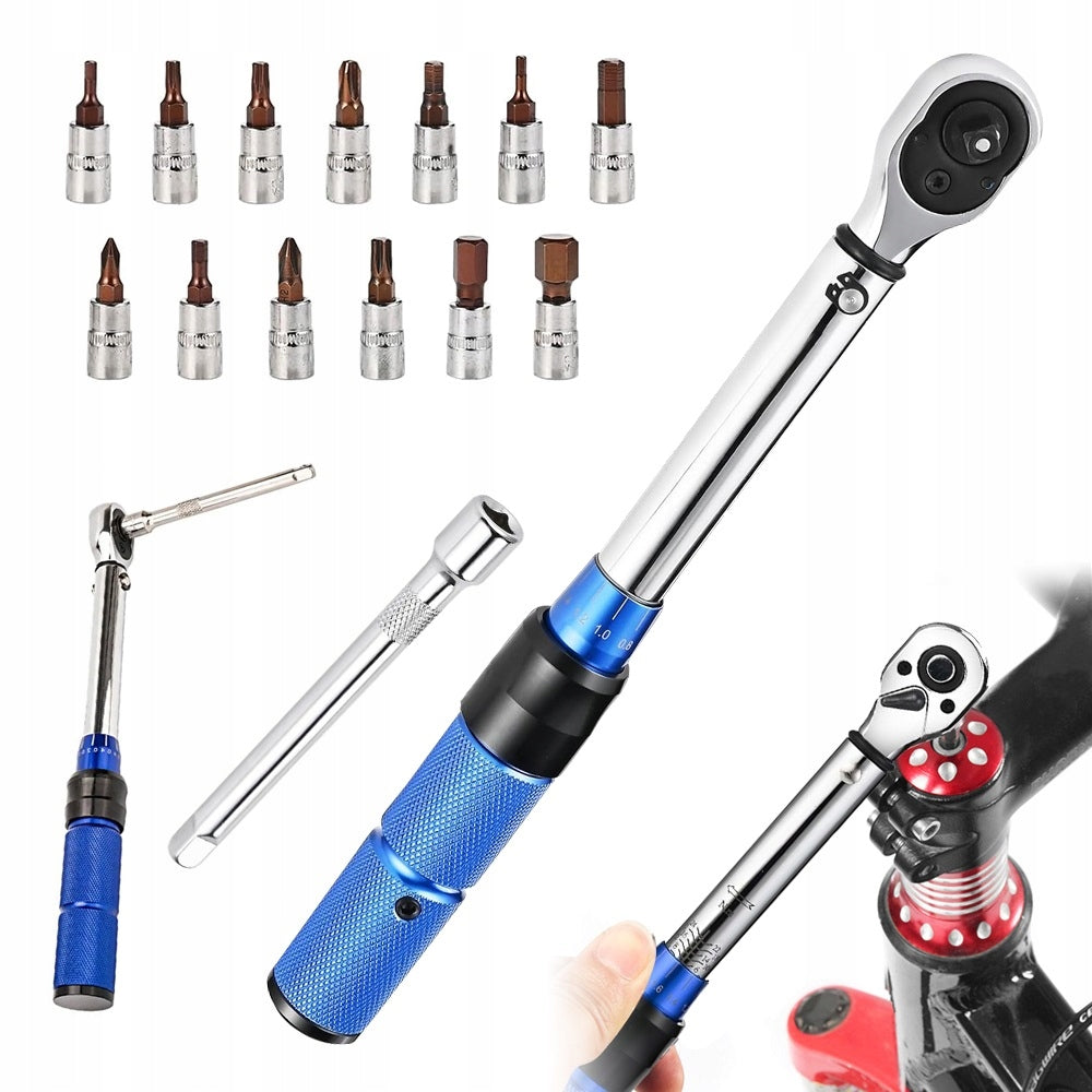 TORQUE WRENCH PRECISION WITH TORX CAPS FOR BICYCLES AND MOTORCYCLES