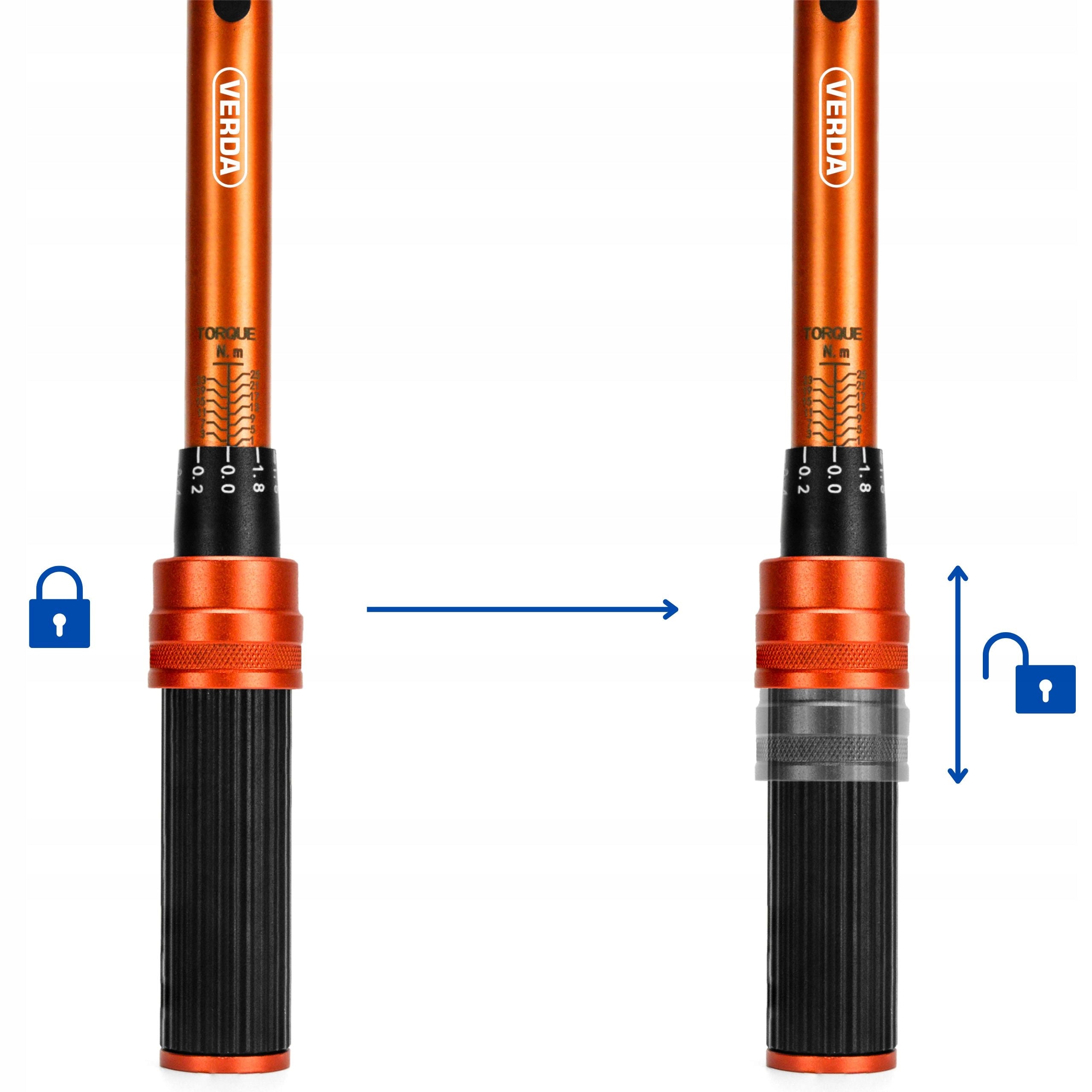 TORQUE WRENCH TORQUE MONITOR WITH CANDLE LOCK 1/4" 1-25Nm SUITCASE Manufacturer code SN1751