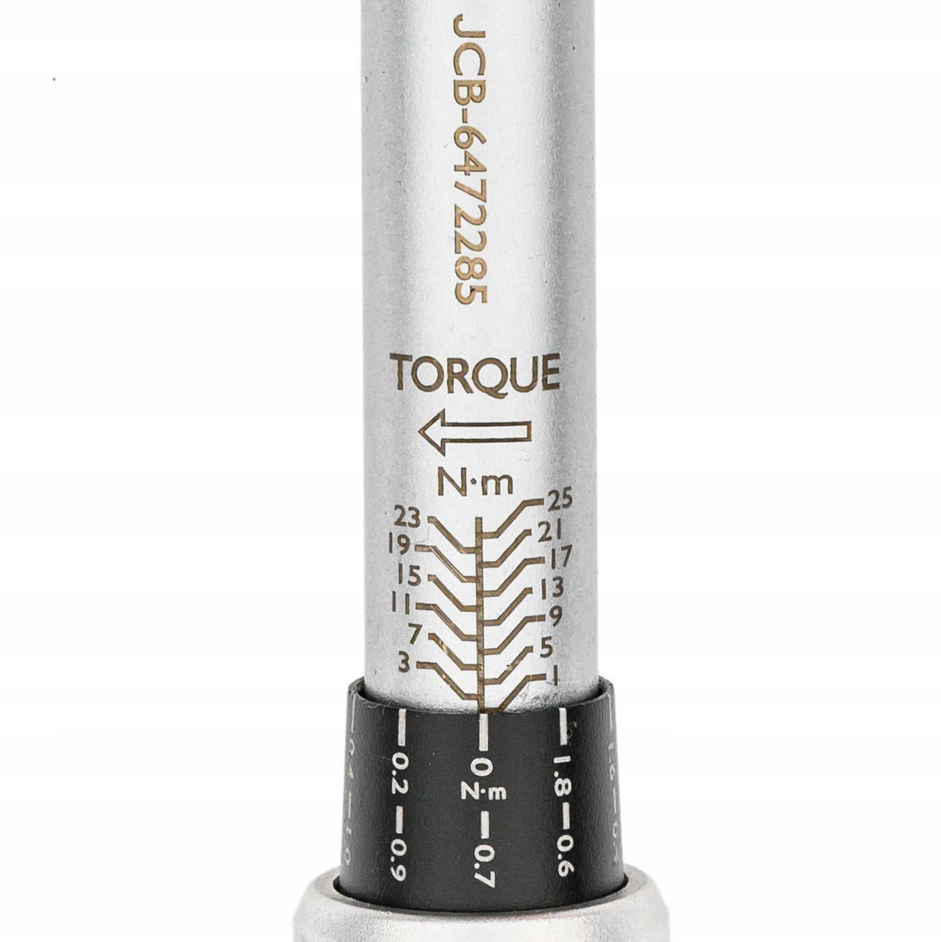 TORQUE WRENCH WITH CASE LOCK CALIBRATION CERTIFICATE 1-25NM 1/4" JCB Packaging status original