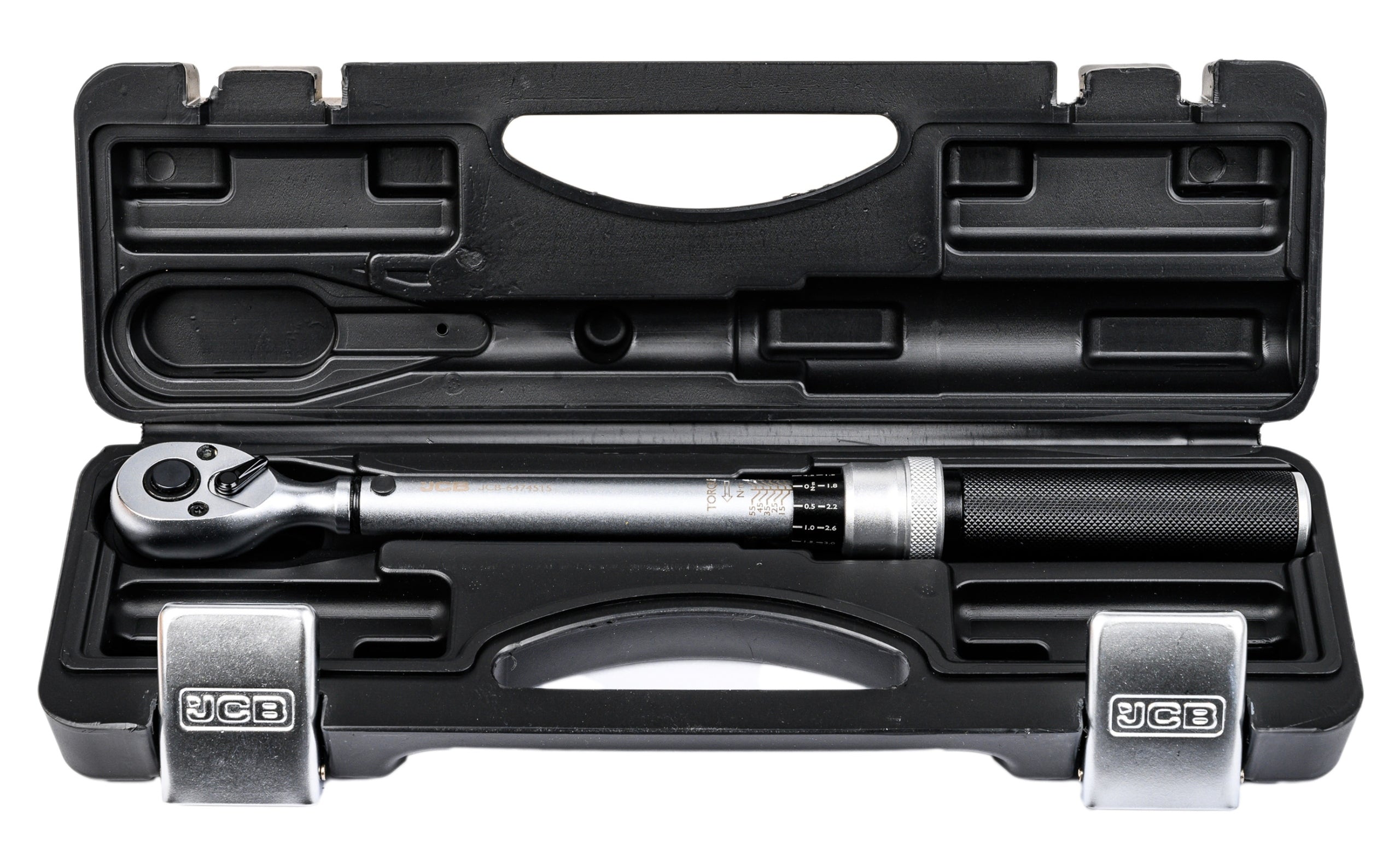 TORQUE WRENCH WITH LOCK CALIBRATION CERTIFICATE CASE 10-60NM 1/2" JCB Manufacturer code JCB-6474515