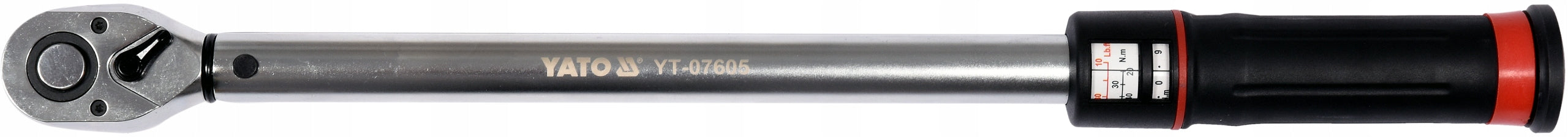 TORQUE WRENCH YATO 1/2'' 20-220Nm 481mm + SUITCASE Key type torque