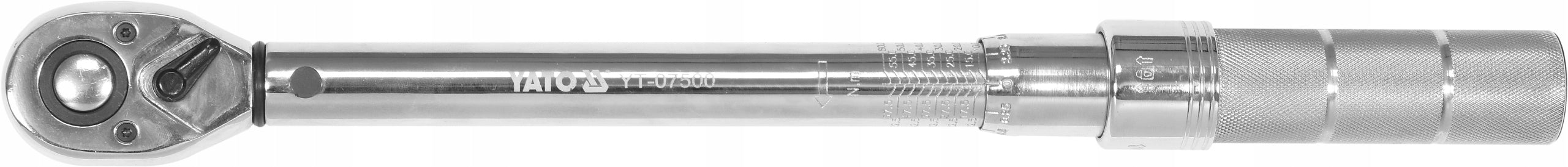 TORQUE WRENCH YATO 3/8'' 10-60 NM YT-07500 SUITCASE CERTIFICATE Brand Yato