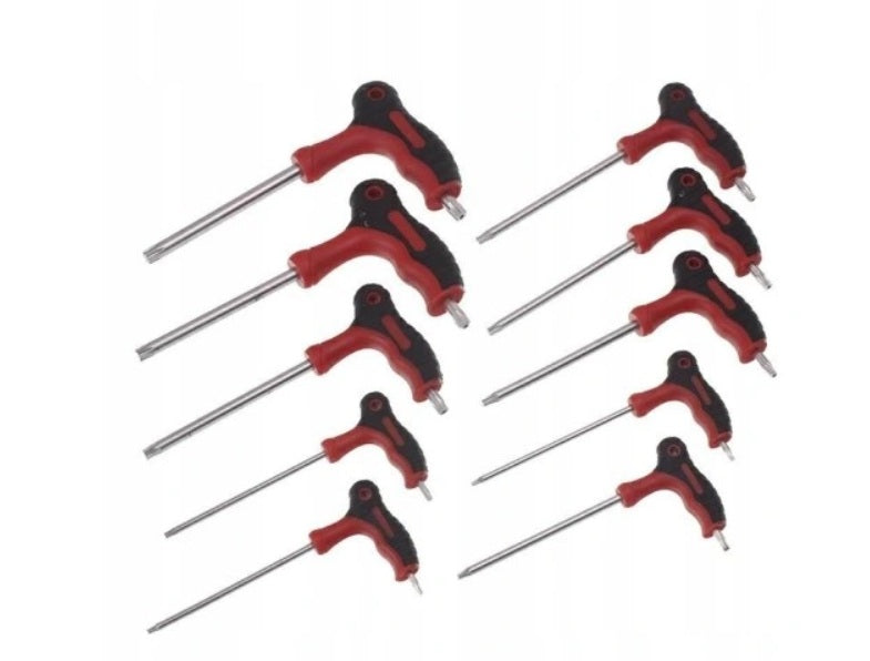 TORX ALLEN WRENCH SET 10PCS, + STAND, DOUBLE TIP EAN (GTIN) 5904830806939