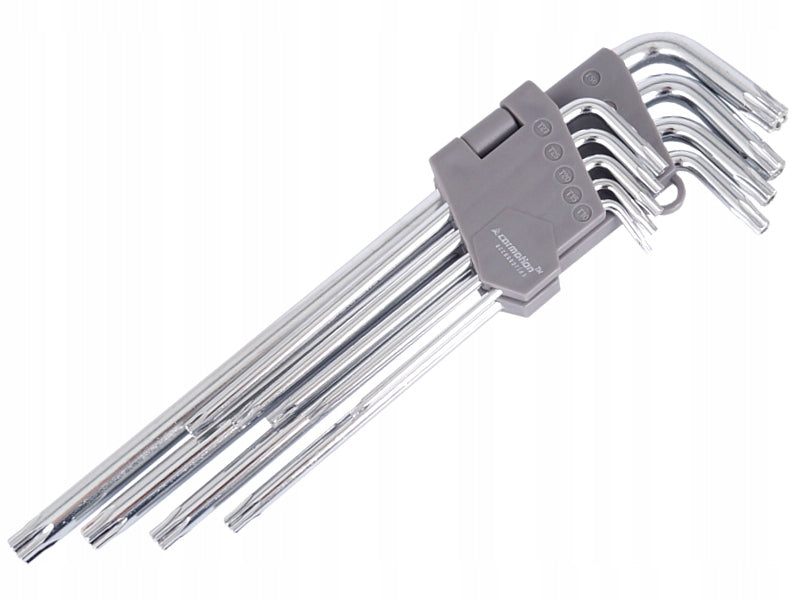 TORX HEX WRENCHES STAR HOLE 230mm 9pcs