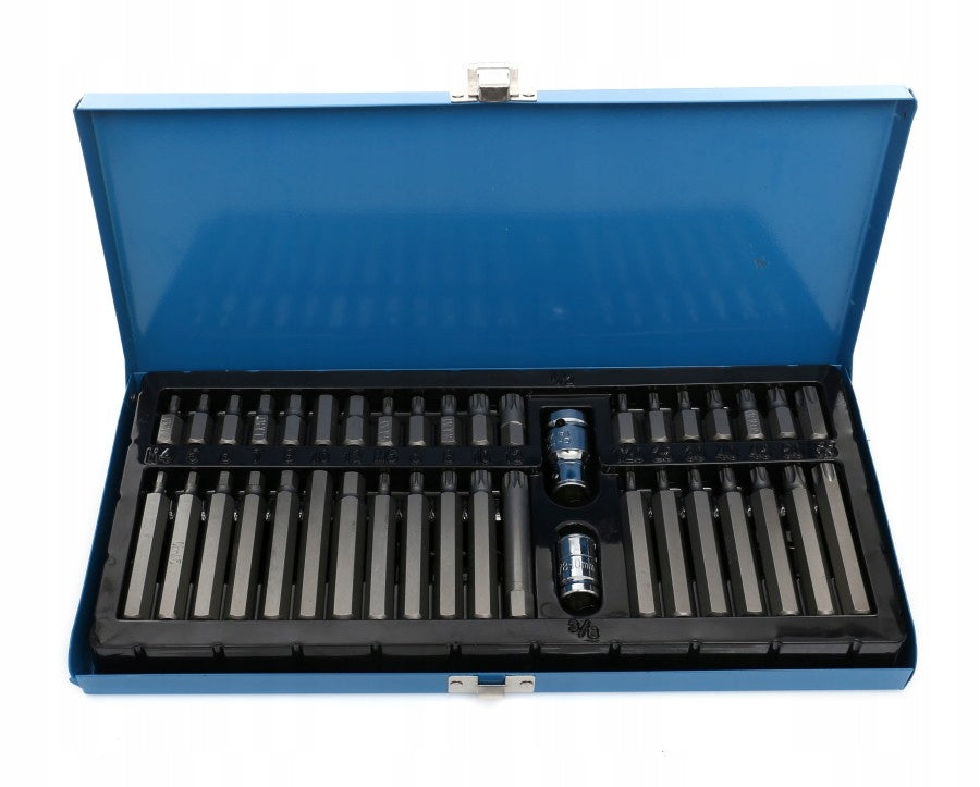 TORX SPLINE ALLEN WRENCHES 40 EL. CrV QUALITY EAN (GTIN) 5903293501955
