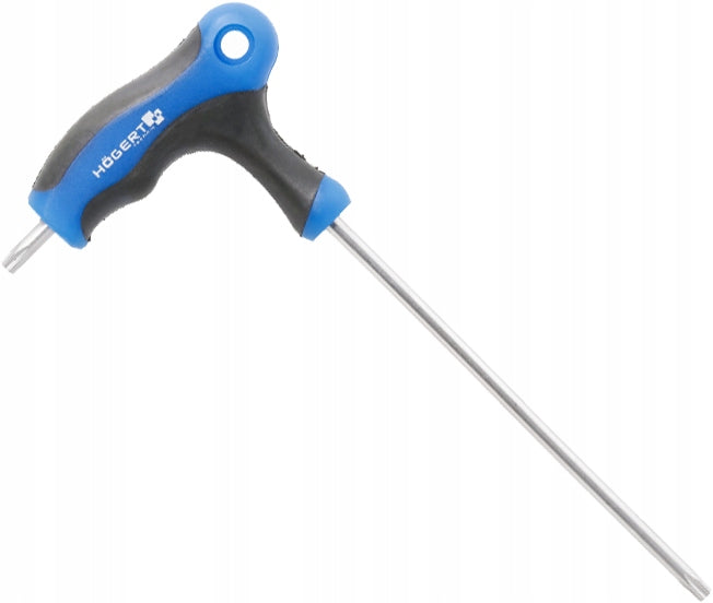 TORX Security Wrench, Type-T, Long, T20, Hoegert