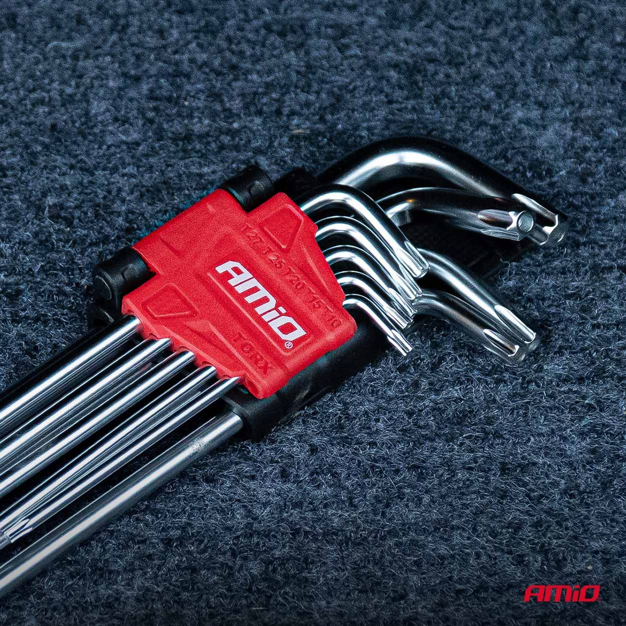 TORX long wrenches 230 mm 9 pieces Brand Amio