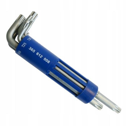 TORX wrench with hole TORX wrench set 8pcs TX10-TX50 clip-handle S&R EAN (GTIN) 4045376120088