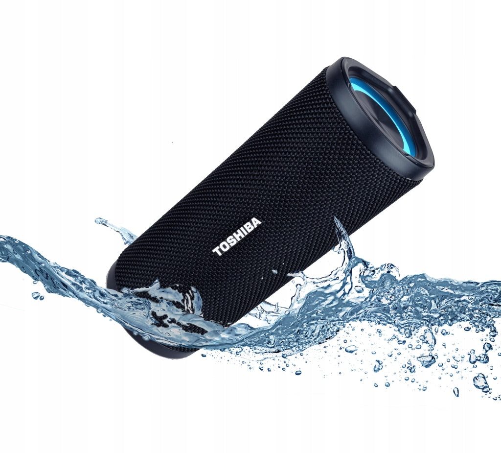 TOSHIBA PORTABLE WIRELESS BLUETOOTH SPEAKER LED IP67 USB PARTYBOX Brand Toshiba