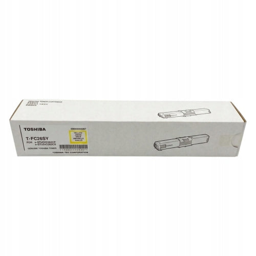 TOSHIBA T-FC26SY YELLOW WITH TONER - 5000 PAGES FOR E-STUDIO 222CS