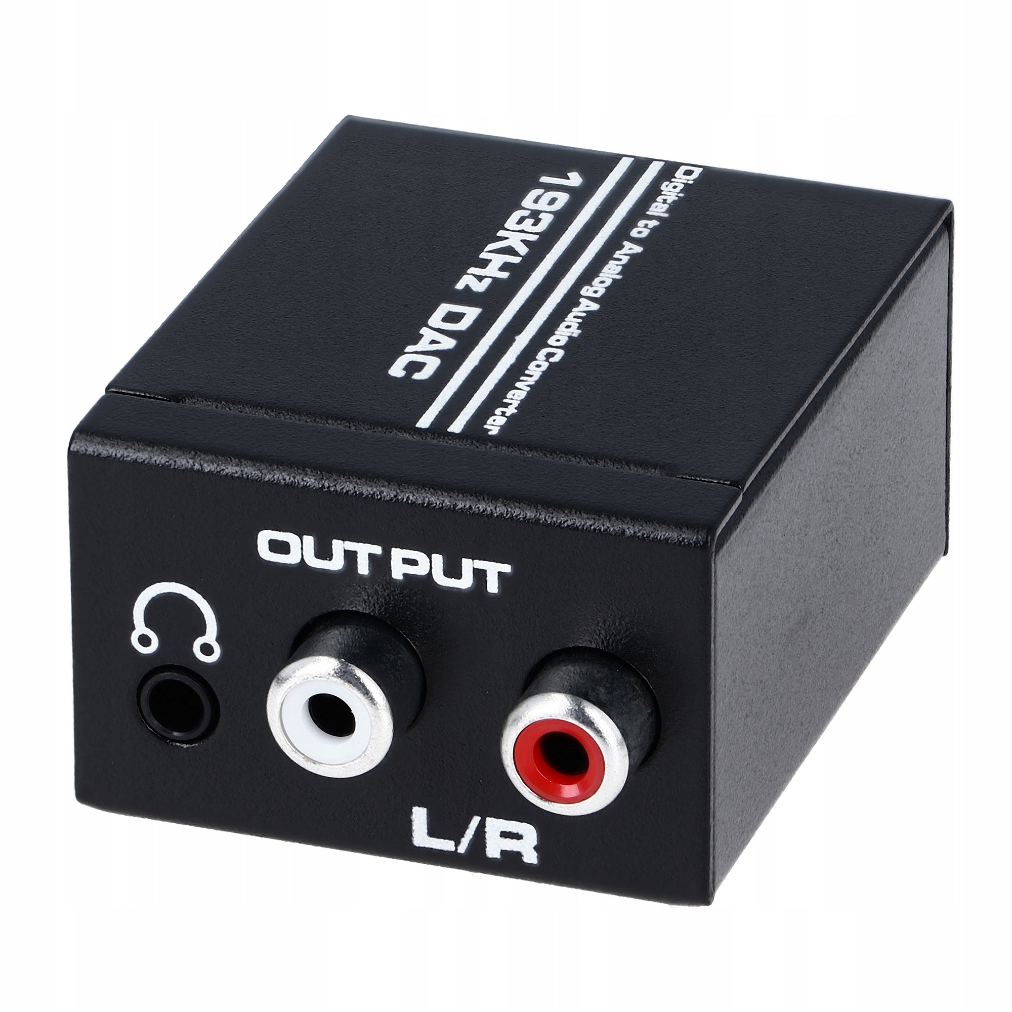 TOSLINK COAXIAL OPTICAL CONVERTER TO 2x CINCH RCA ADAPTER AUX ADAPTER Manufacturer code JL-AC1011