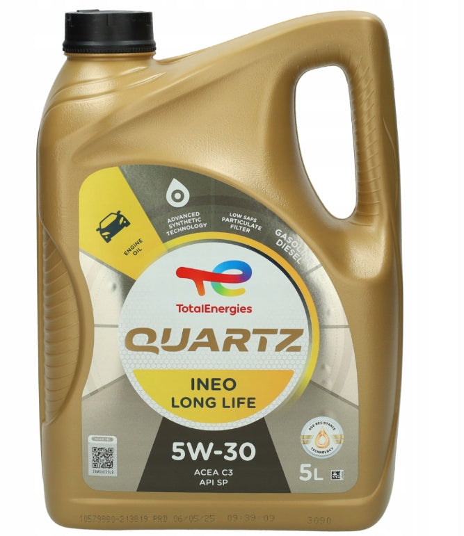 TOTAL QUARTZ INEO LONG LIFE 5W30 5L OIL