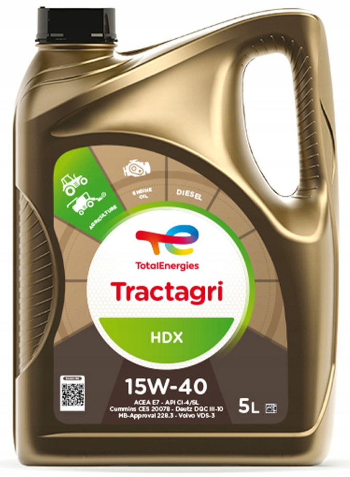 TOTAL TRACTAGRI HDX 15W40 - 5L