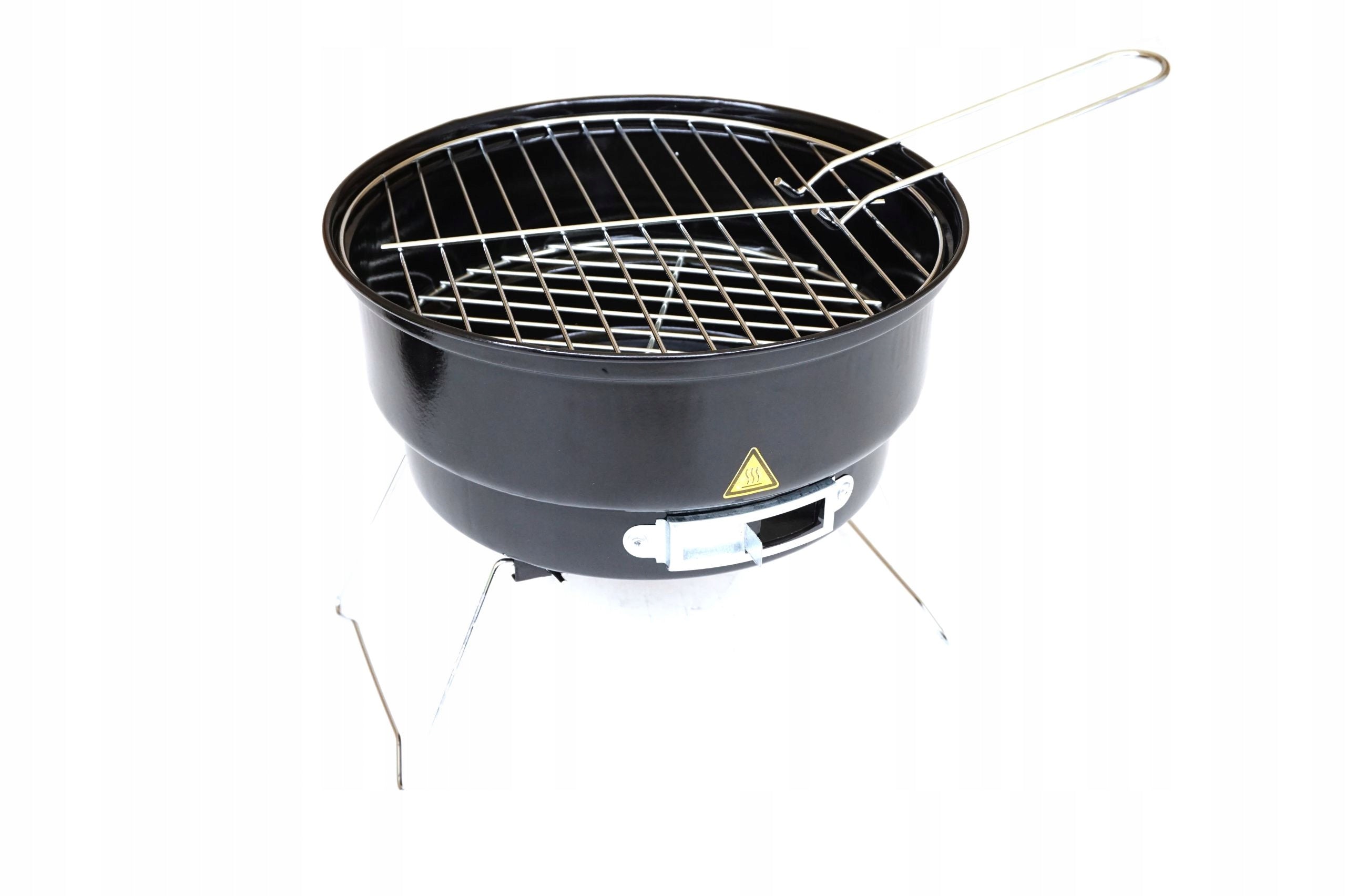TOURIST CHARCOAL GRILL FOLDED PORTABLE MINI SMALL SURVIVAL + BAG Grill height 20 cm