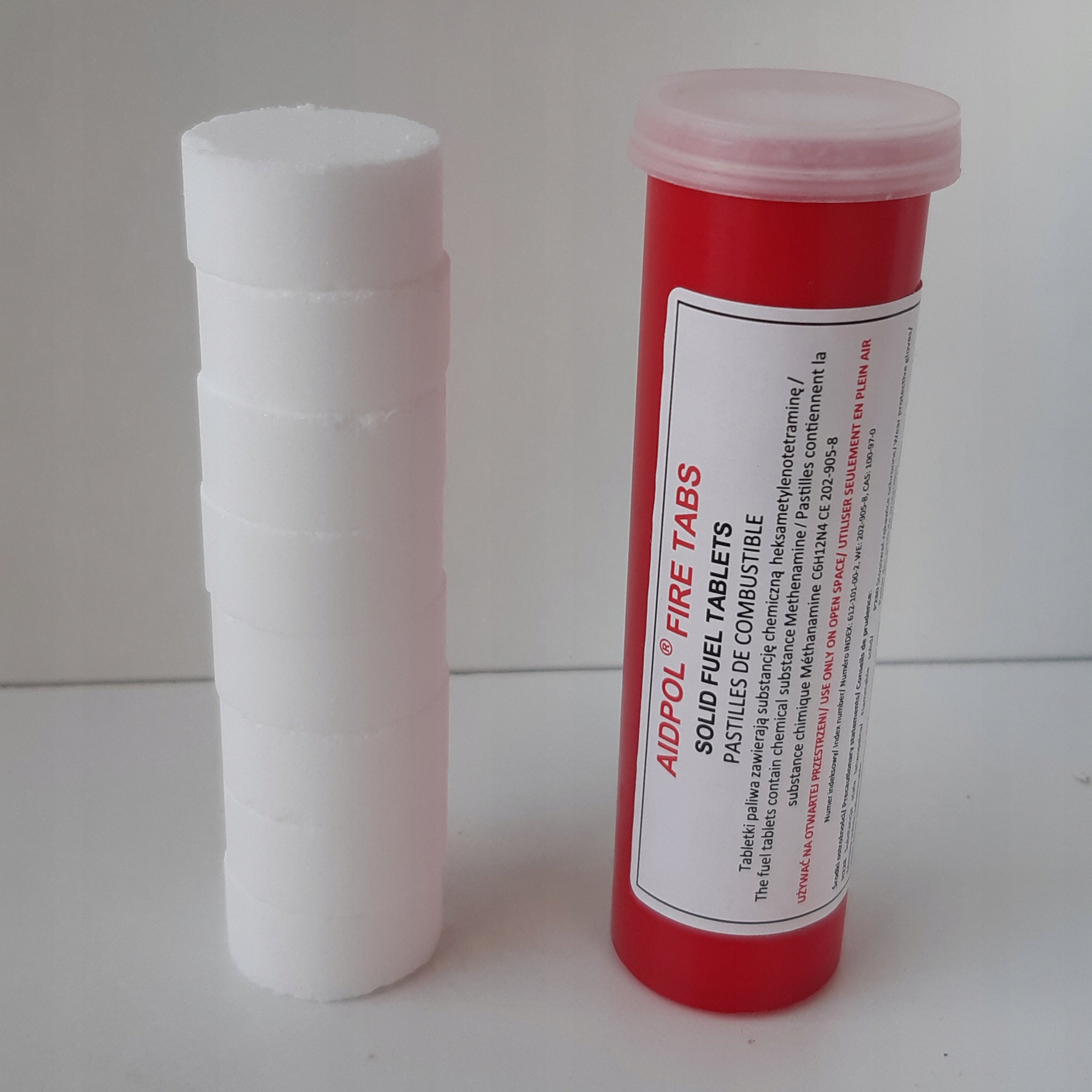 TOURIST FUEL IN AN AIRTIGHT TUBE 8pcs - 52g Packaging status original