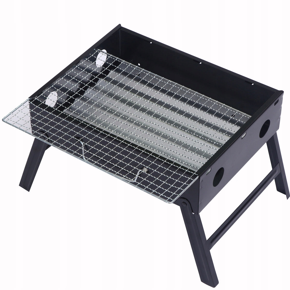 TOURIST GRILL PORTABLE FOLDING CHARCOAL Grill depth 12 cm