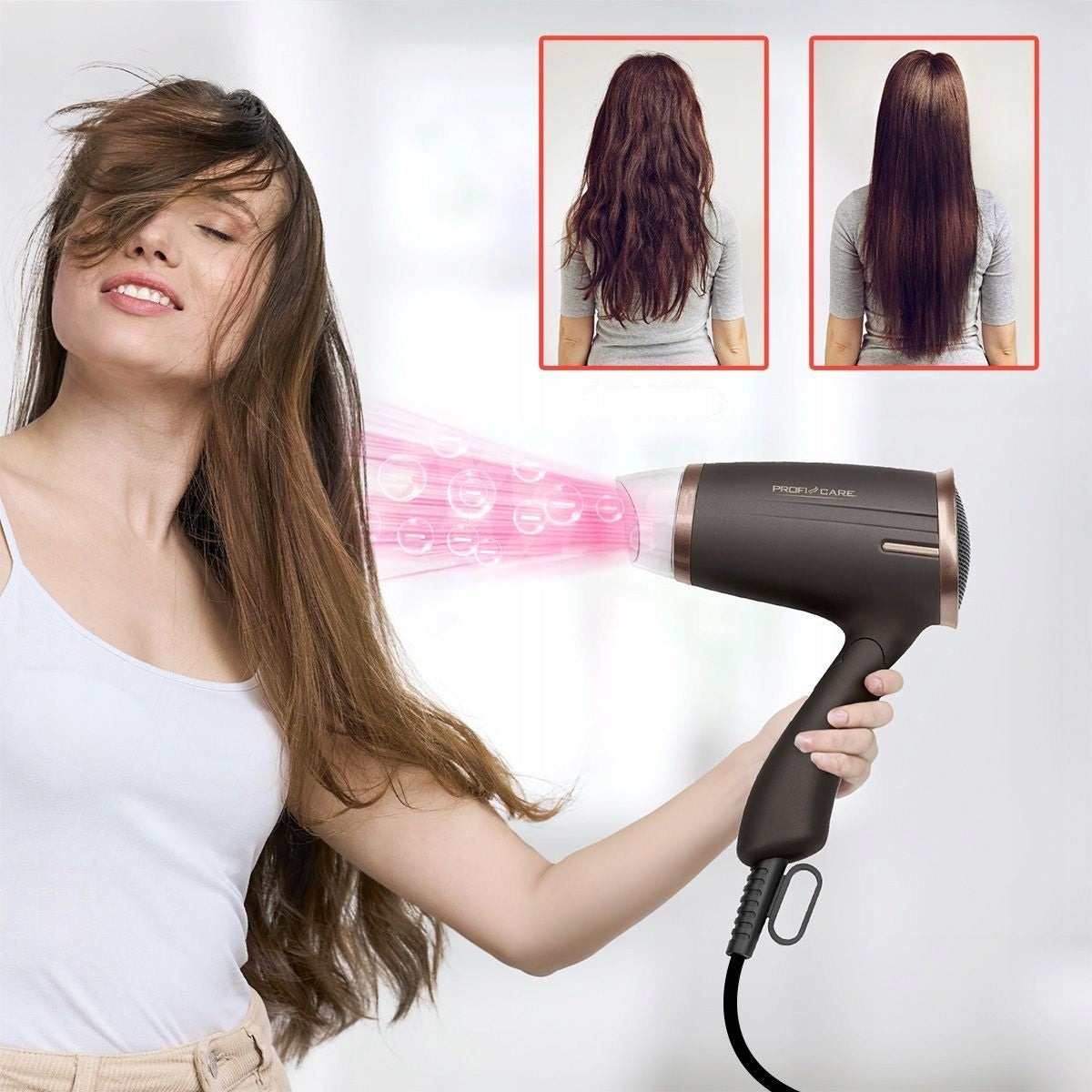 TOURIST HAIR DRYER SMALL FOLDING 1400W COLD AIR Manufacturer code E4HKB0K-BQE30LD