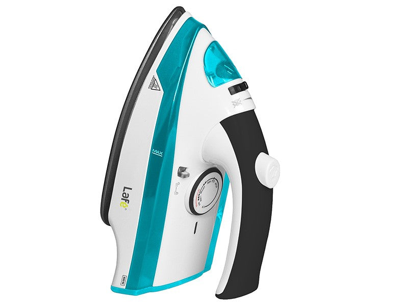 TOURIST IRON SMALL STEAM NON-STICK FOLDING TRAVEL ADJUSTMENT °C Packaging status original