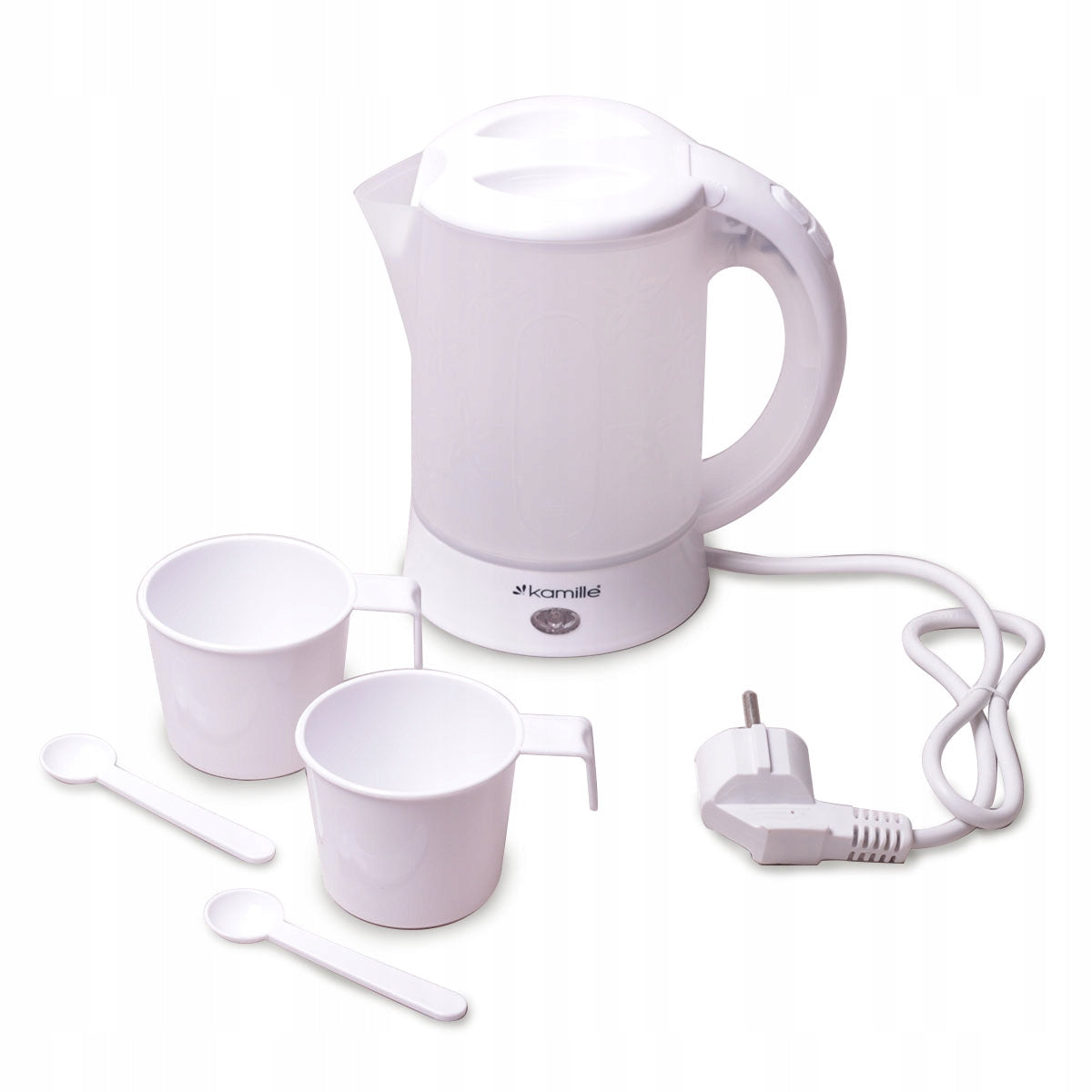 TOURIST KETTLE 1718A WHITE 0.6 L 600 IN KAMILLE
