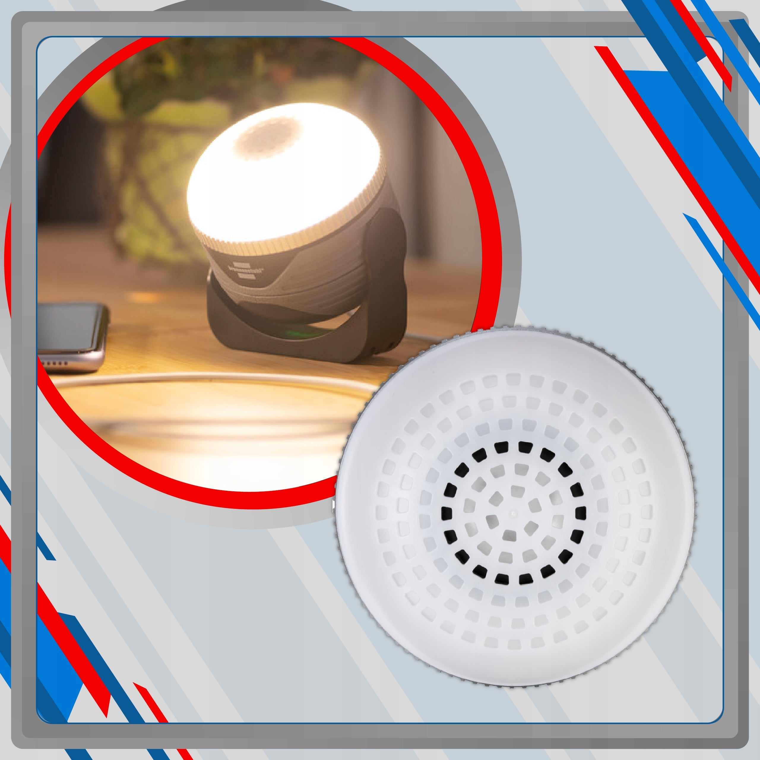 TOURIST LAMP BATTERY POWERBANK SPEAKER Color other