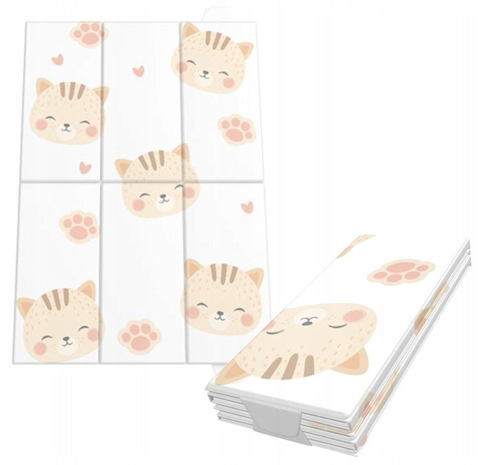 TOURIST MAT FOR CHANGING TABLE FOLDING 40x58 BEARS PAWS