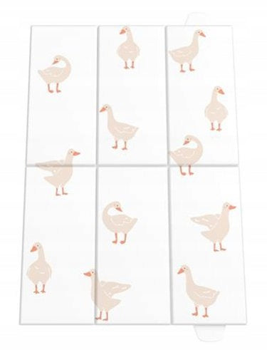 TOURIST MAT FOR CHANGING TABLE FOLDING 40x58 GOOSE WHITE Manufacturer code CZB 2 2473 GĄSKI BIA