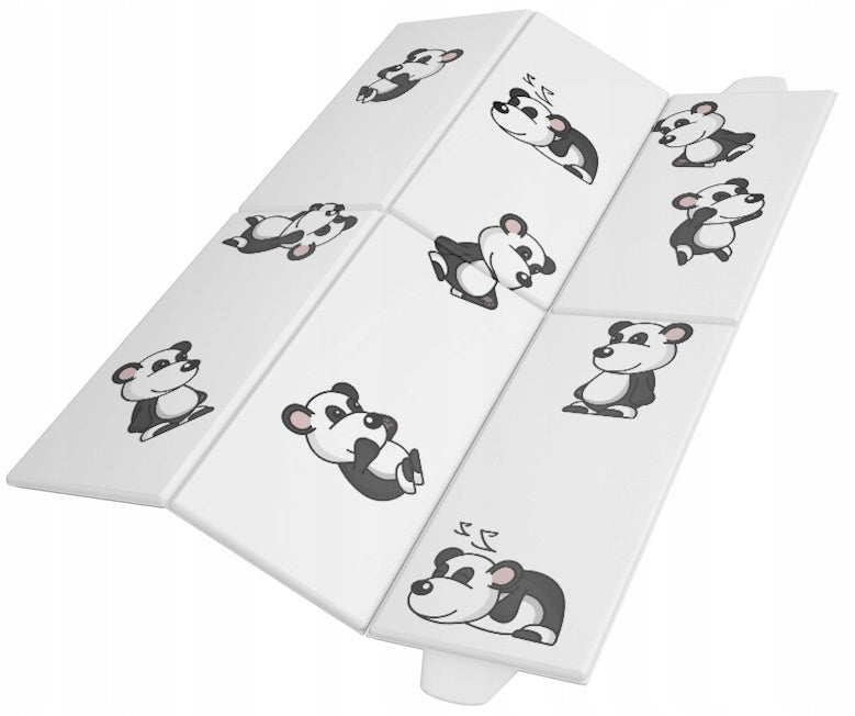 TOURIST MAT FOR CHANGING TABLE FOLDING 40x58 PANDAS Color white