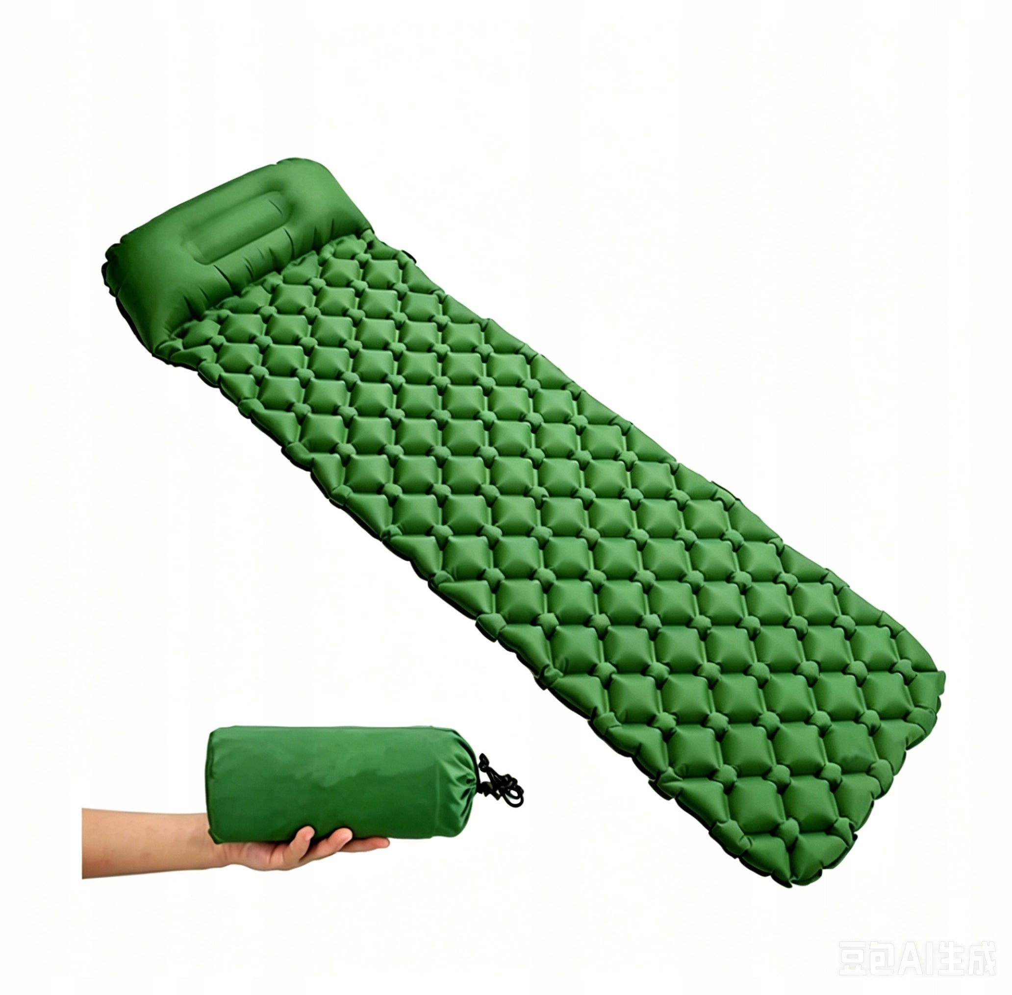 TOURIST MAT INFLATABLE MATTRESS 190X60CM SOFT FOLDING LIGHT Manufacturer code asdq1ahzA