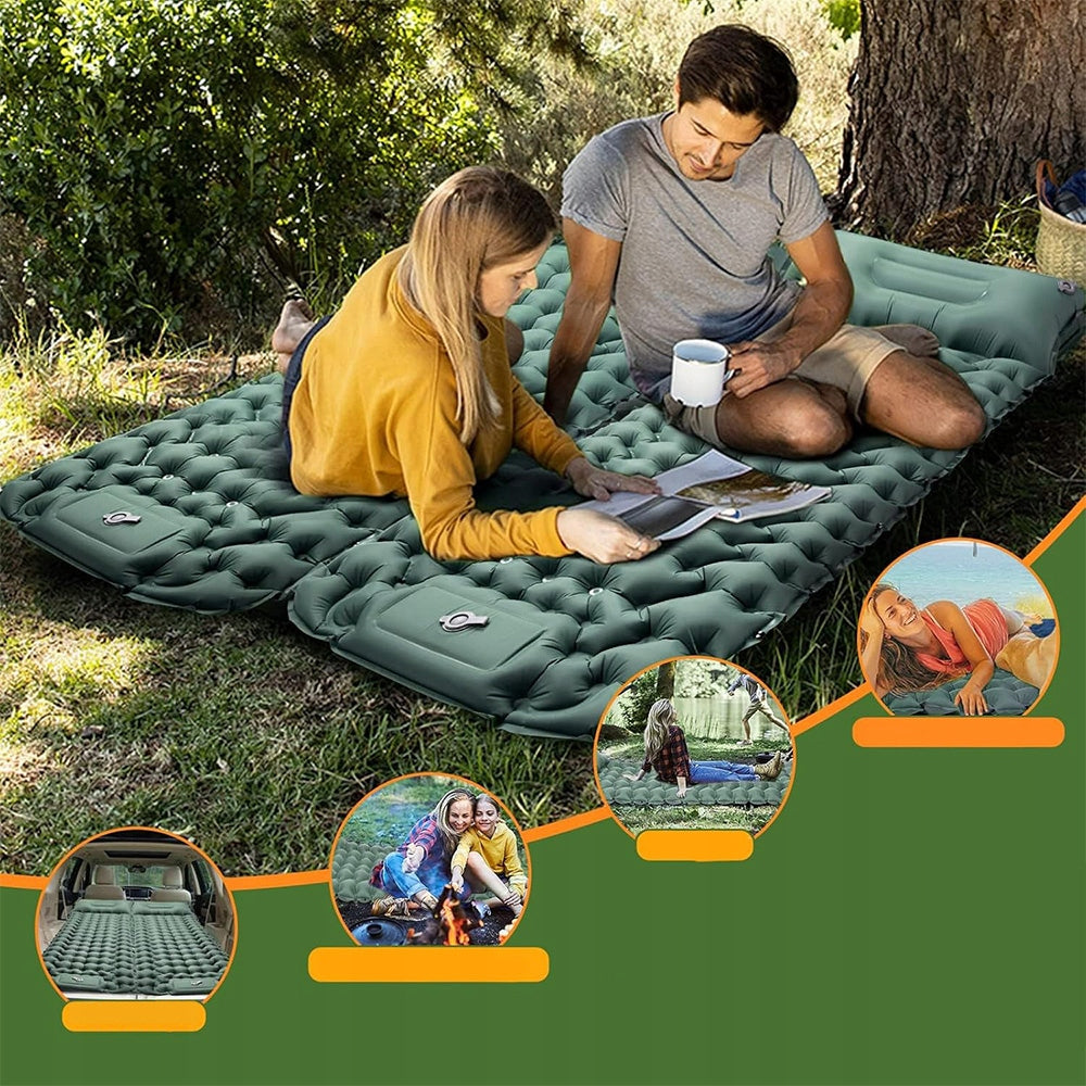 TOURIST MAT SELF-INFLATING PILLOW WITH ANTI-LEAKAGE BAG Manufacturer code 1