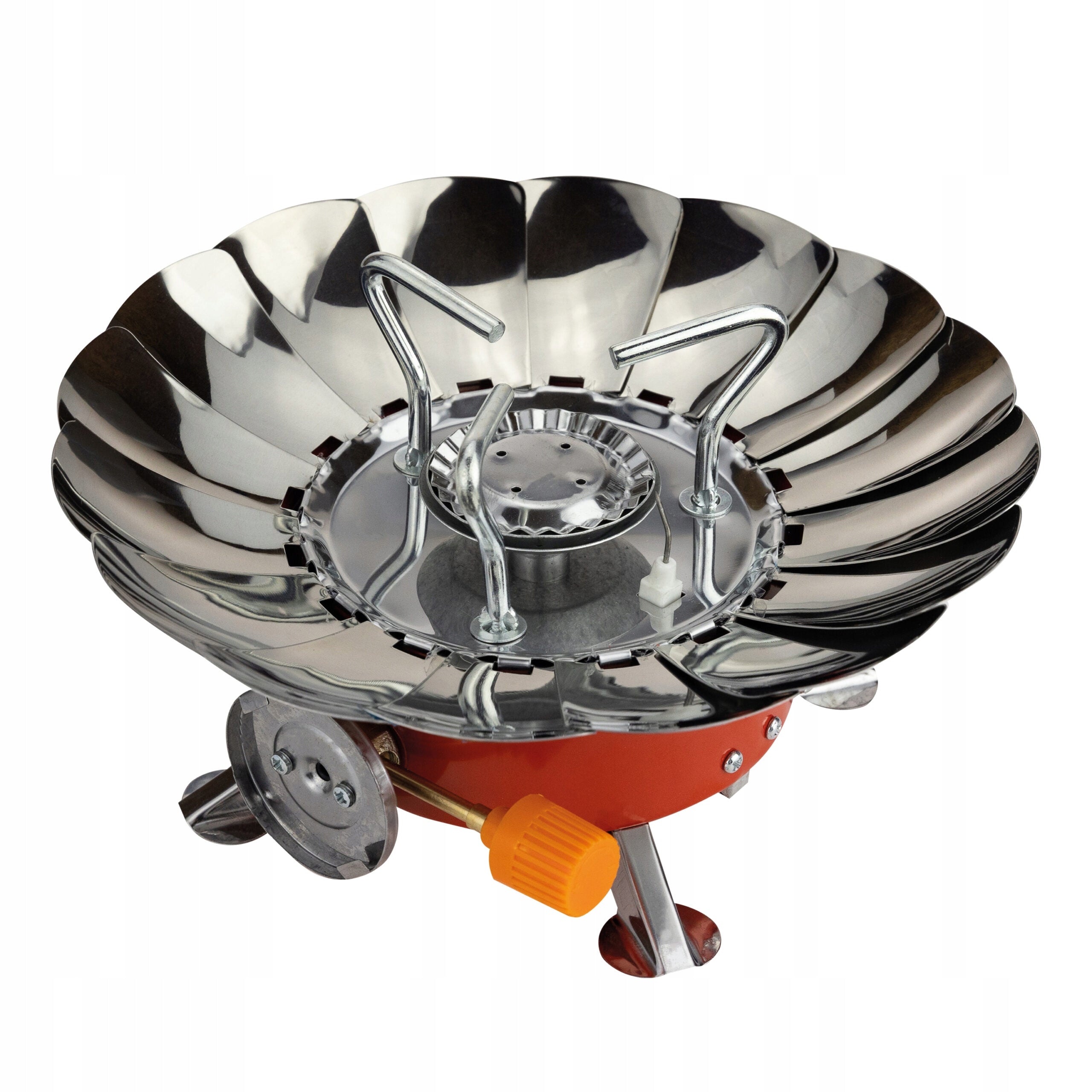 TOURIST MINI GAS STOVE FOR CARTRIDGES IGNITER SHIELDED FROM THE WIND Manufacturer code 8787