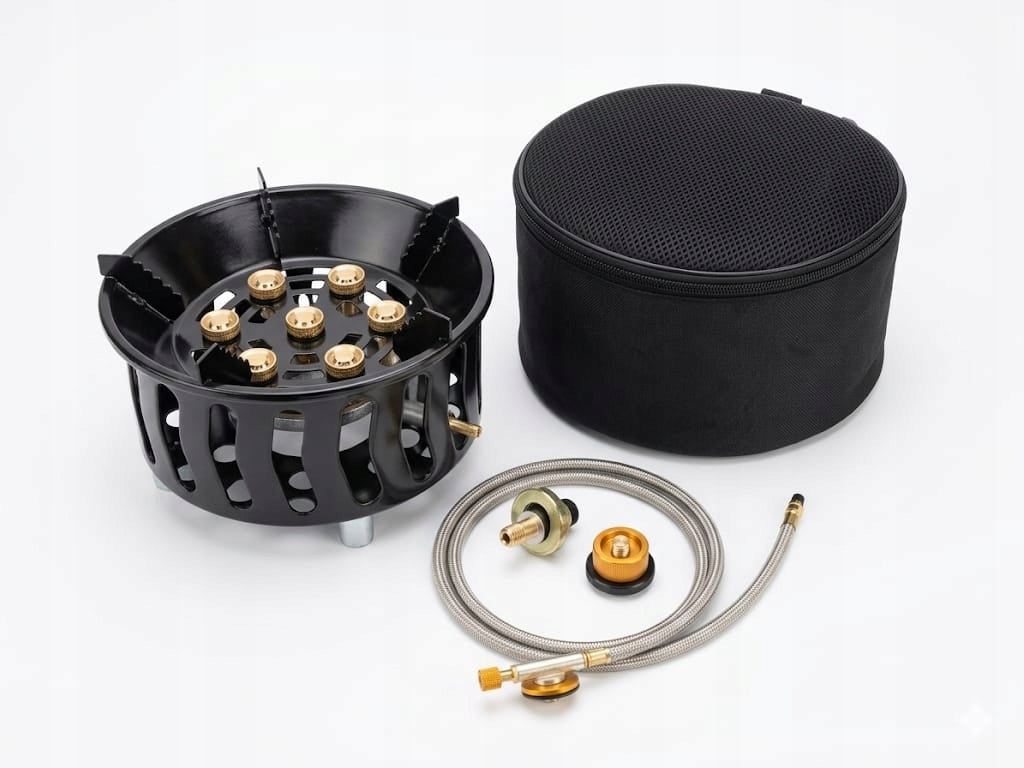 TOURIST STOVE WITH REDUCER 7 BURNER 3 ADAPTRY OUTDOOR 19800 IN